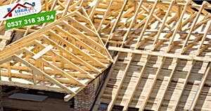 Ahşap-çatı-modelleri-Ahşap çatı yapımı 3ds max çatı yapımı